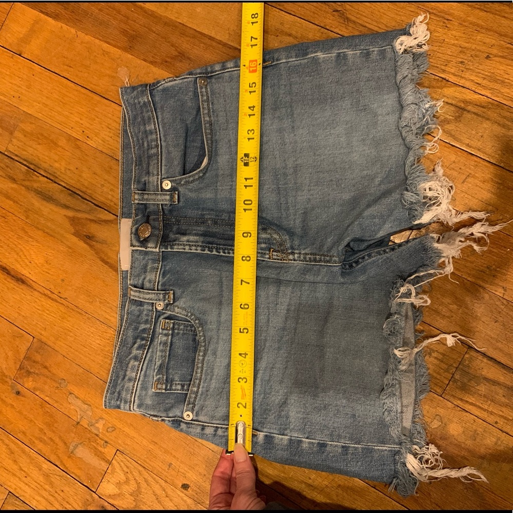 Everlane High Waist Jean Shorts Womens Sz 28 - Picture 5 of 6